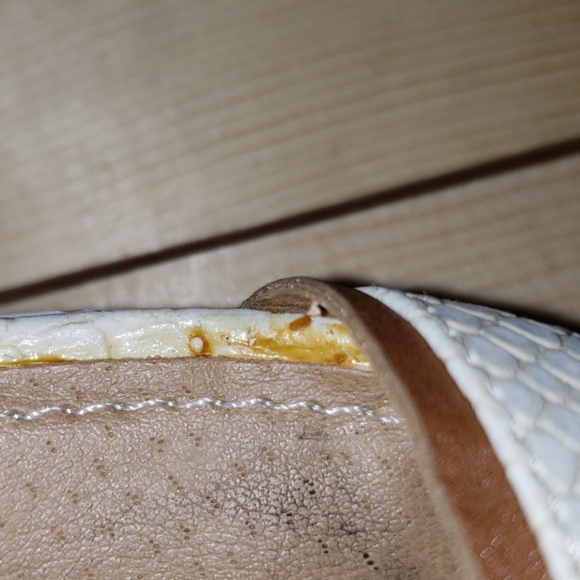 White wedge sandals - 255 - Picture 9 of 13